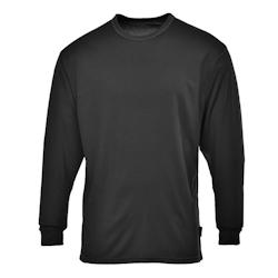 Portwest - Tee-shirt chaud manches longues BASELAYER Noir Taille S - S noir 5036108227310_0