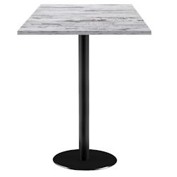 Restootab - Mange-debout 60x60cm - modèle Rome chêne d'islande - marron TB-ROMFF-6060M-CH.ISL_0