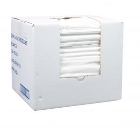 Sacs bretelles PEHD blanc - multiples formats et microns disponibles_0