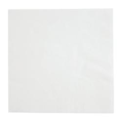Serviettes cocktail 1 pli format 1/4 Fiesta Recyclable 300mm blanches (lot de 5000) - VEFE212_0