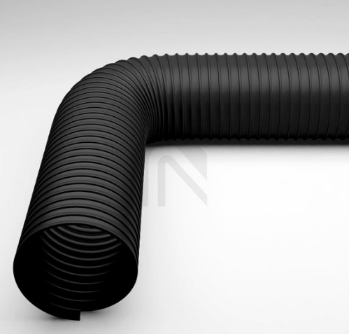 Tuyau d'aspiration PU pour balayeuses légères résistant à l'abrasion, à la dépression et aux agressions microbiennes - Streetmaster KKS_0