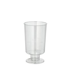 Verres à pied pour vin blanc, PS 0,15 l Ø 5,7 cm · 9,6 cm transparent (264 unités) PAPSTAR - transparent matière synthétique 4043311226093_0