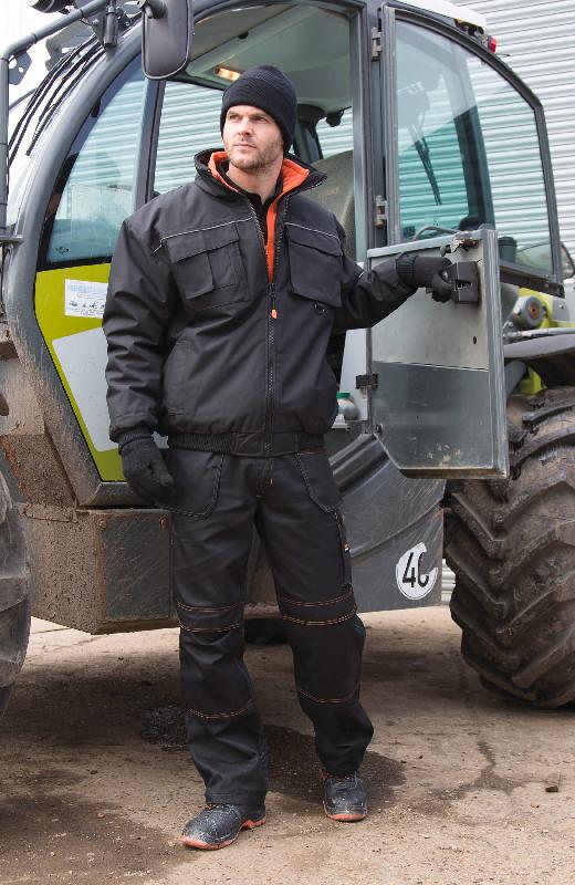 Veste Pilote Sabre - Réf : R300X - Imperméable, coupe-vent, multipoches - Taille 3XL - Couleur Black ou Navy_0