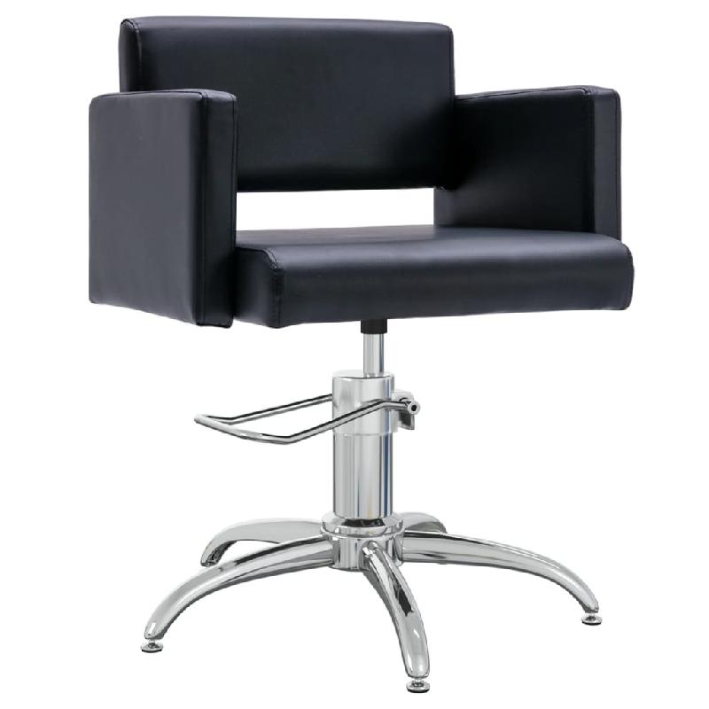 Vidaxl chaise de salon noir similicuir 337181_0