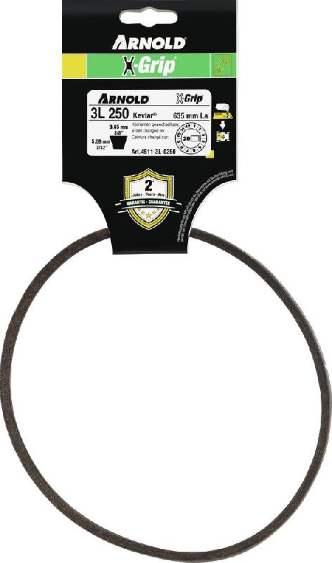 Courroie trapézoïdale X-Grip de type 3L-0250_0