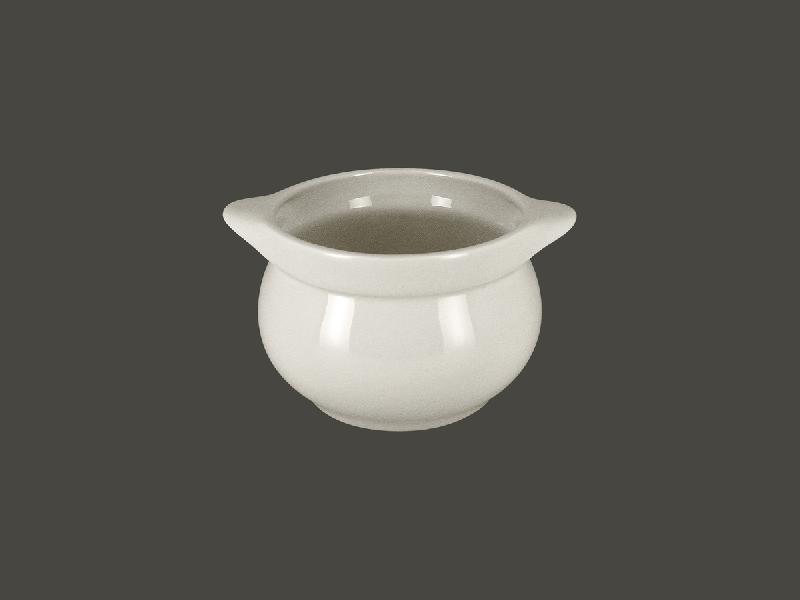 SOUPIÈRE ROND BLANC PORCELAINE Ø 10,6 CM CHEFS FUSION RAK