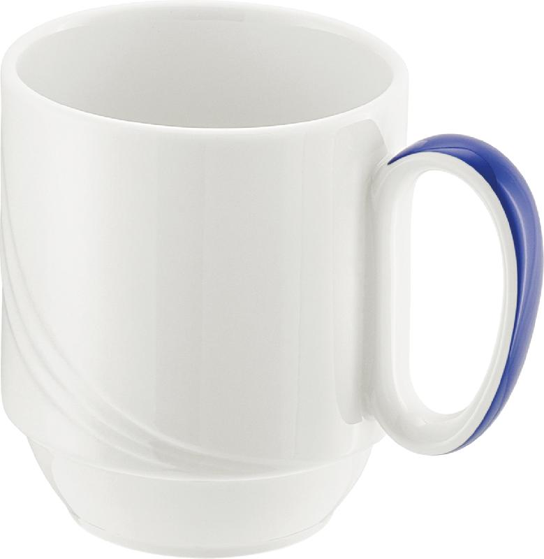 TASSE À DÉJEUNER BLANC PORCELAINE 28 CL Ø 7,9 CM DONNA SENIOR SCHONWALD