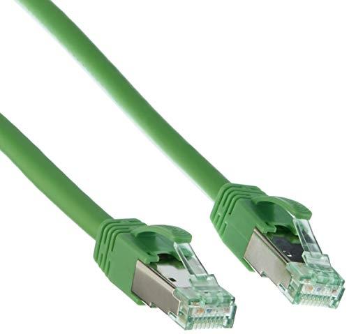 NAMBO Câble patch S/FTP Cat 6A T138 - GHMT ISO/IEC - Vert 1m - Premium 10 Gigabit_0