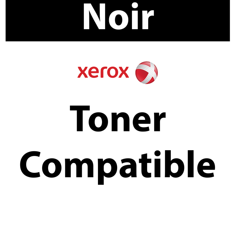 106R02307 - TONER NOIR MAPTROTTER COMPATIBLE XEROX - 11 000 PAGES
