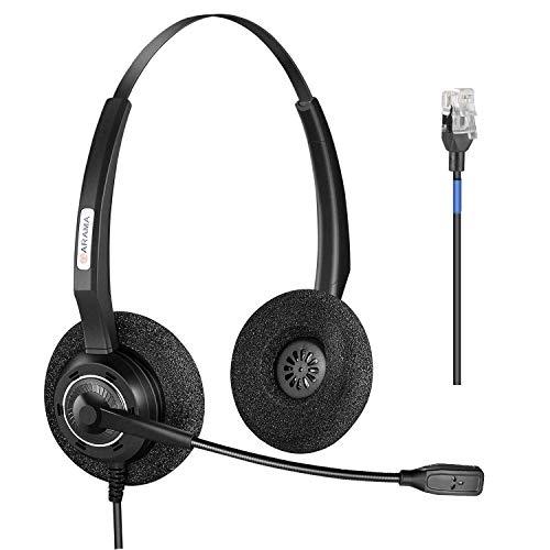 Cisco - Casque téléphonique filaire avec microphone antibruit, bouton de volume réglable et compatibilité IP_0