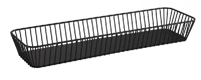 APS Panier GN 2/4 -URBAN-53 x 16,2 cm, H : 7,5 cm - noir métal 30416_0