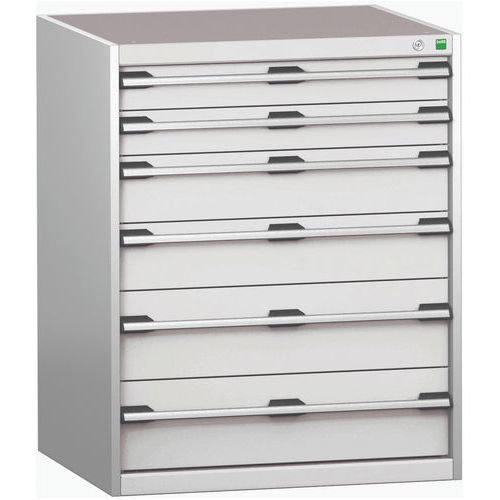 BOTT 1 ARMOIRE À TIROIRS SL-8710-6.2 AVEC 6 TIROIRS POUR CHARGE LOURDE - BOTT