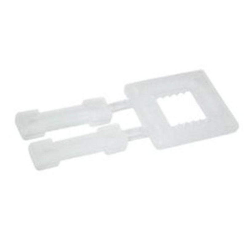 Boucle autobloquante en plastique pour feuillard polypropylène -  Largeur 13 mm - 1000 boucles / colis_0