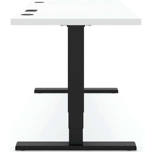 BUREAU PREMIUM RÉGLABLE ELEMENTS SOLID 1600 - GRIS - BLANC - ACTIFORCE