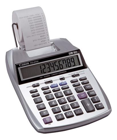 CALCULATRICE IMPRIMANTE CANON P23-DTSC - 12 CHIFFRES