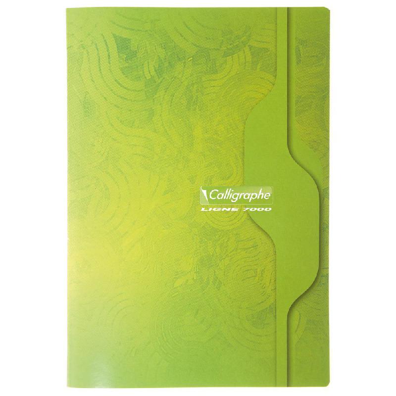 CALLIGRAPHE CAHIERS CALLIGRAPHE LIGNE 7000 CLAIREFONTAINE - FORMAT : 24 X 32 CM - RELIURE : PIQUÉ - RÉGLURE : QUADRILLÉ 5X5 - 70 G - 96 PAGES   (LOT DE 5)