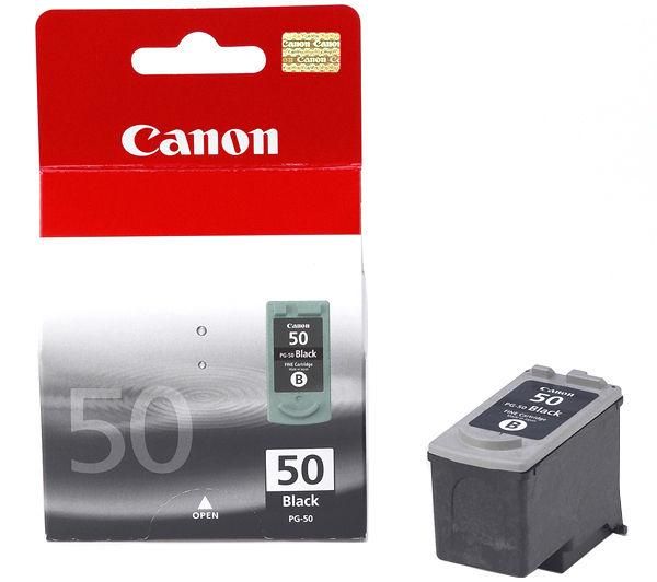 CARTOUCHE ENCRE CANON PG 50 NOIRE
