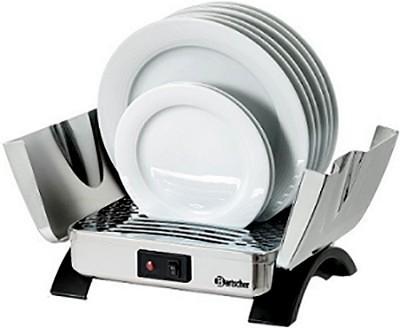 Chauffe-assiettes à poser - capacité 12 assiettes - acier inoxydable - 65°C - 300W_0
