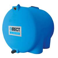 CITERNE À EAU DE PLUIE HORIZONTALE PRÉ-ÉQUIPÉE VANNE 3000 LITRES