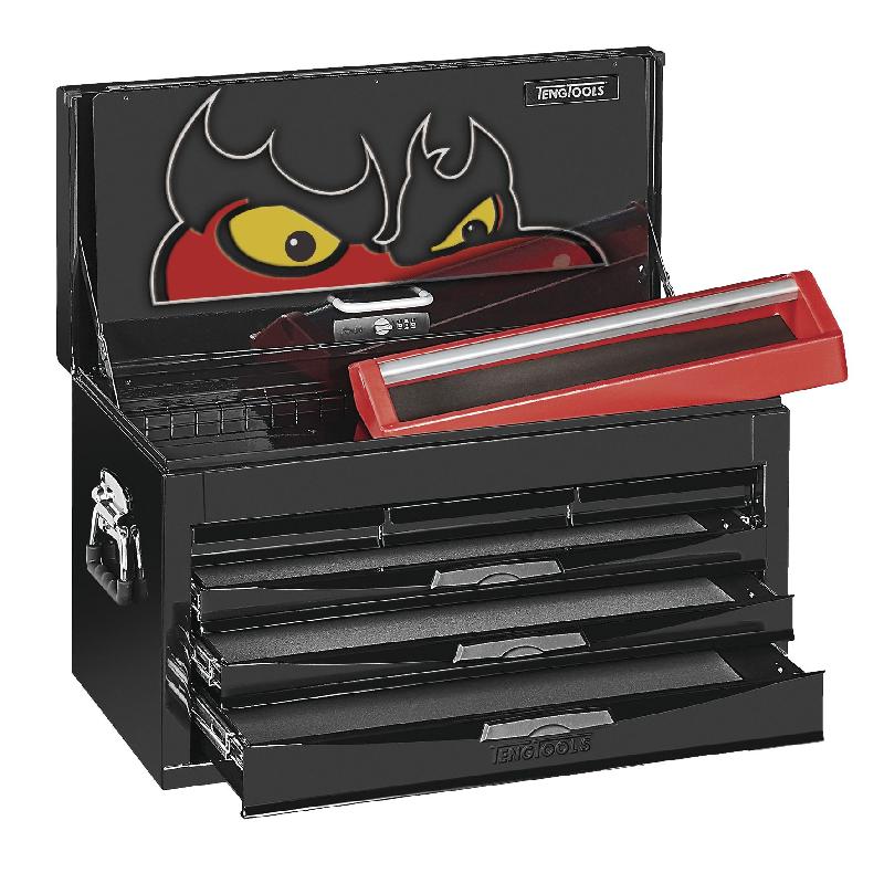 Coffre supérieur noir 6 tiroirs Teng Tools TC806NBK_0