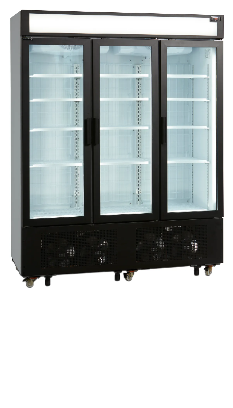 Congélateur vertical vitré UFSC1600GCP (1252 / 891 L) Blanc TEFCOLD_0