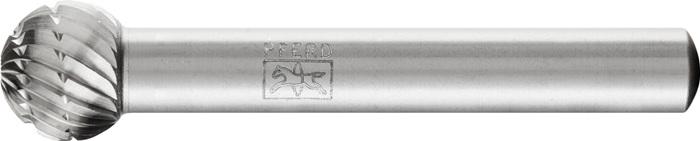Fraise sur tige KUD D. 10 mm L. Tête 9 mm D. De la tige 6 mm HSS engrènement 3 PFERD_0