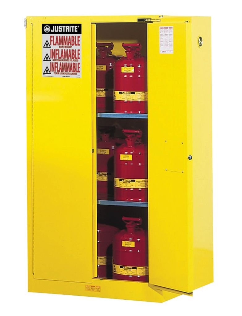 Ju600 - armoire de sécurité pour produits inflammables - delahaye - capacité 227 l_0