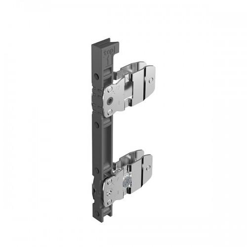 KIT ATTACHE FAÇADE ET STABILISATEUR POUR PROFIL AVANTECH YOU -À ENFONCER X2 HETTICH