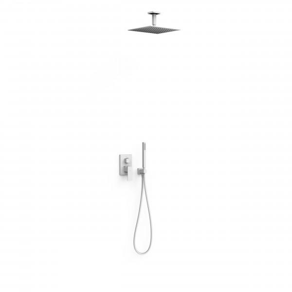 KIT DE DOUCHE ENCASTRÉ RAPID-BOX WHITEMAT (BLANC MAT) - TRES 00628003BM