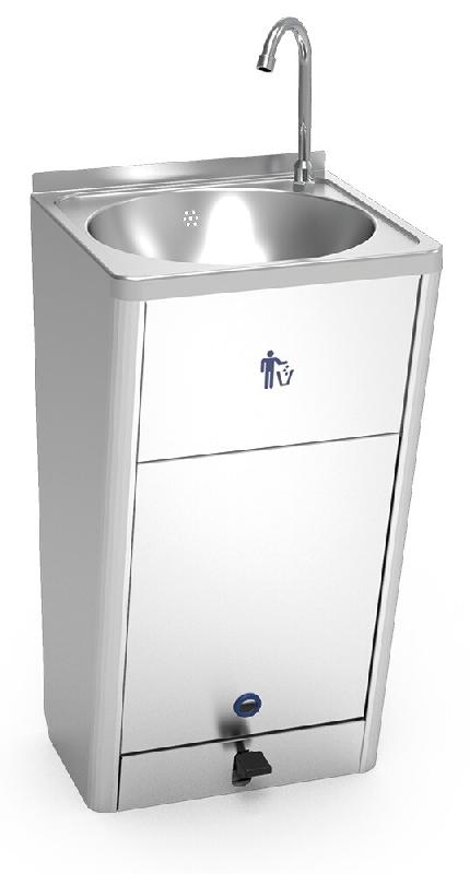 Lave-mains portable autoportant à haut débit 450x450x850 mm - 061428FRIC_0