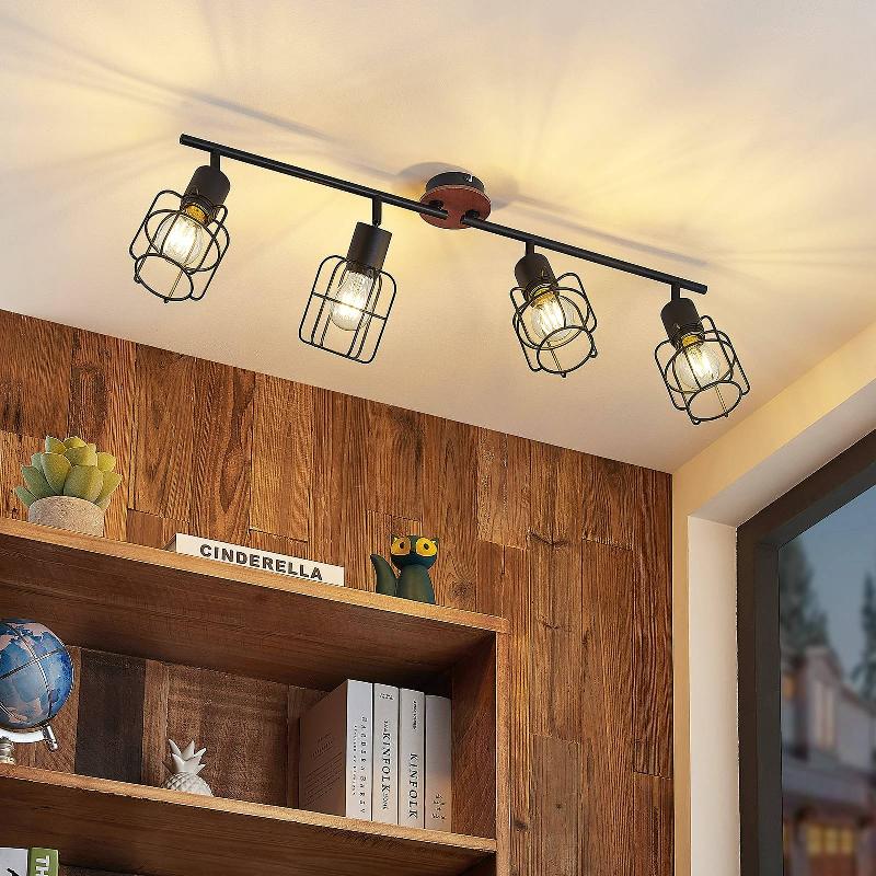 LINDBY TELMOS SPOT POUR PLAFOND, 4 LAMPES, ALLONGÉ