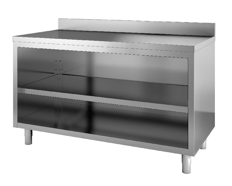 ARMOIRE DE TRAVAIL ECO 15X7 OUVERTE AVEC DOSSERET