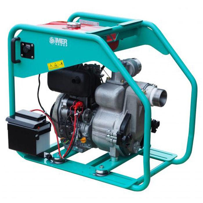 Motopompe diesel pour eaux très chargées débit 1150 l/min worms - 11573175_0