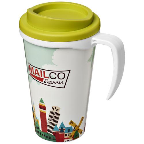 Mug isolant Brite-Americano® grande 350 ml - double paroi, couvercle à visser et poignée intégrée_0