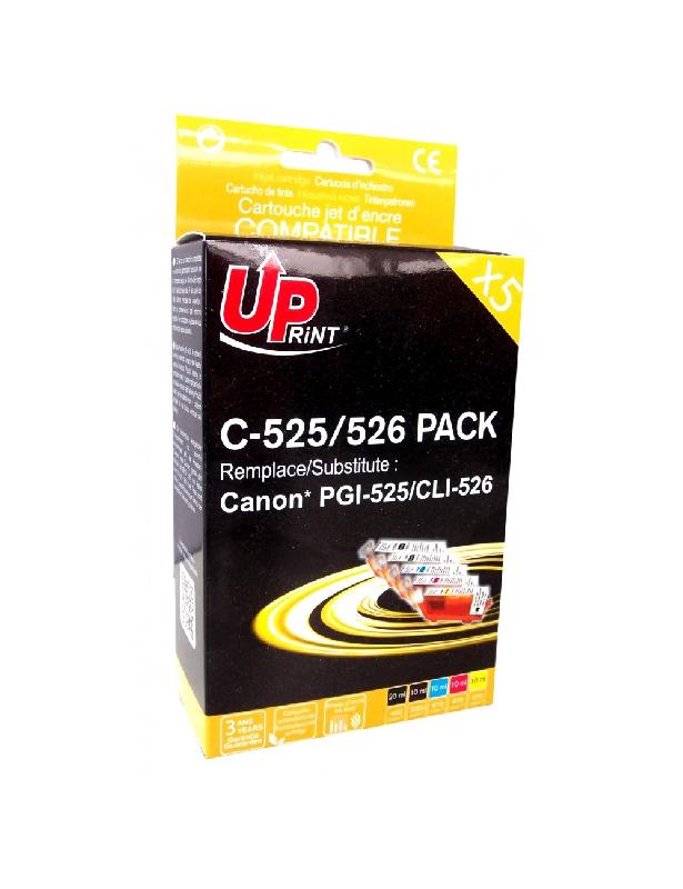 Pgi 525 /cli 526 - pack de 5 cartouches d'encre - canon_0