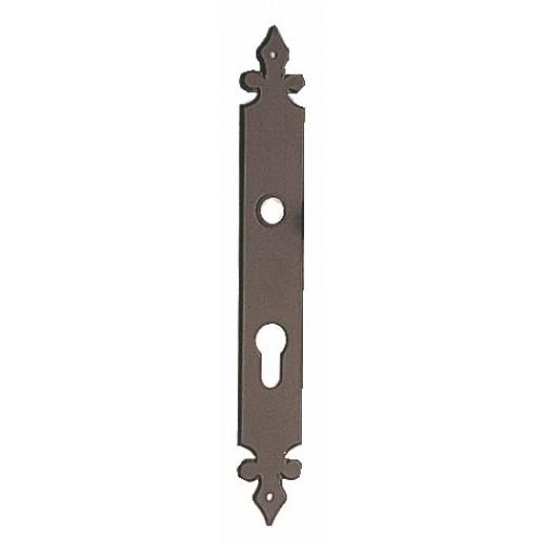 PLAQUE EN ALUMINIUM POUR GRILLE ET PORTAIL - BLANC TIRARD