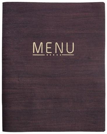 PROTÈGE-MENU A4 NICOLAS CHOCOLAT