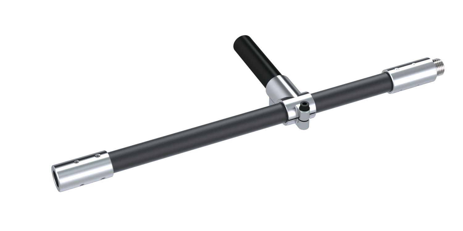 Rallonge rigide 90 cm pour aérogommeuse AERO-NOV - Accessoire idéal pour travaux au sol ou en hauteur_0