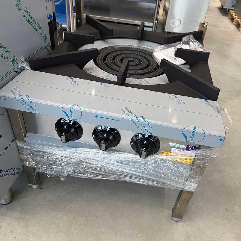 Réchaud à gaz avec 3 brûleurs - 31 kW - Destockage - GKE785_DE_0