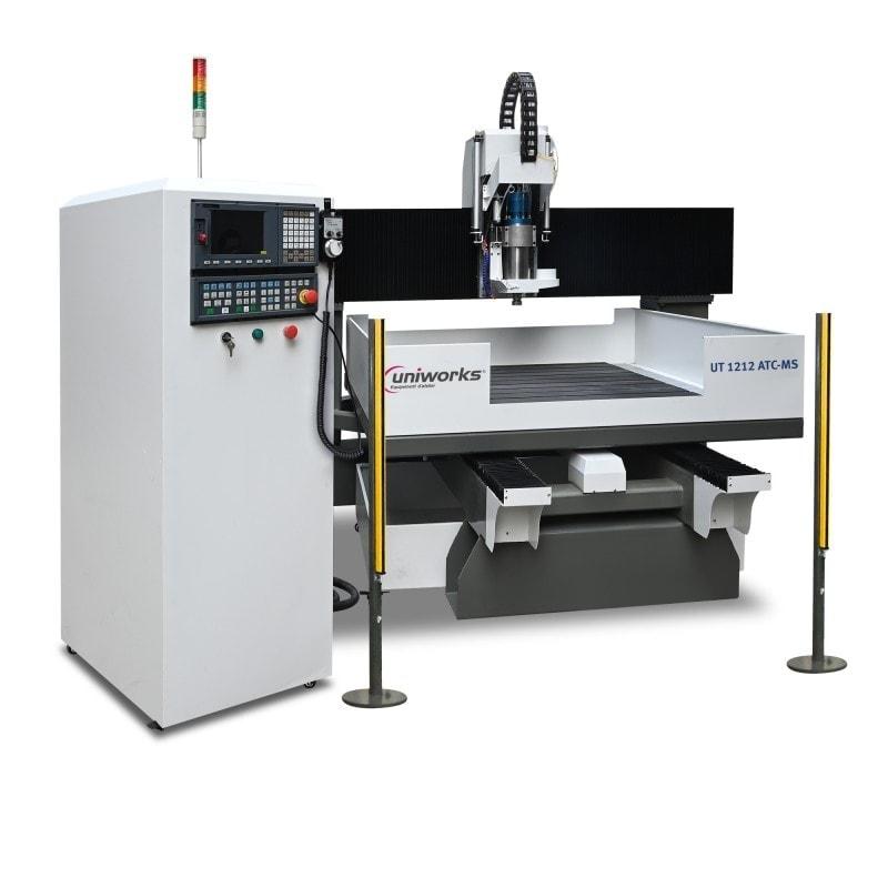 Routeur Uniworks UT 1212 ATC MS - CNC 3 axes avec changeur d'outils et cartérisation latérale_0
