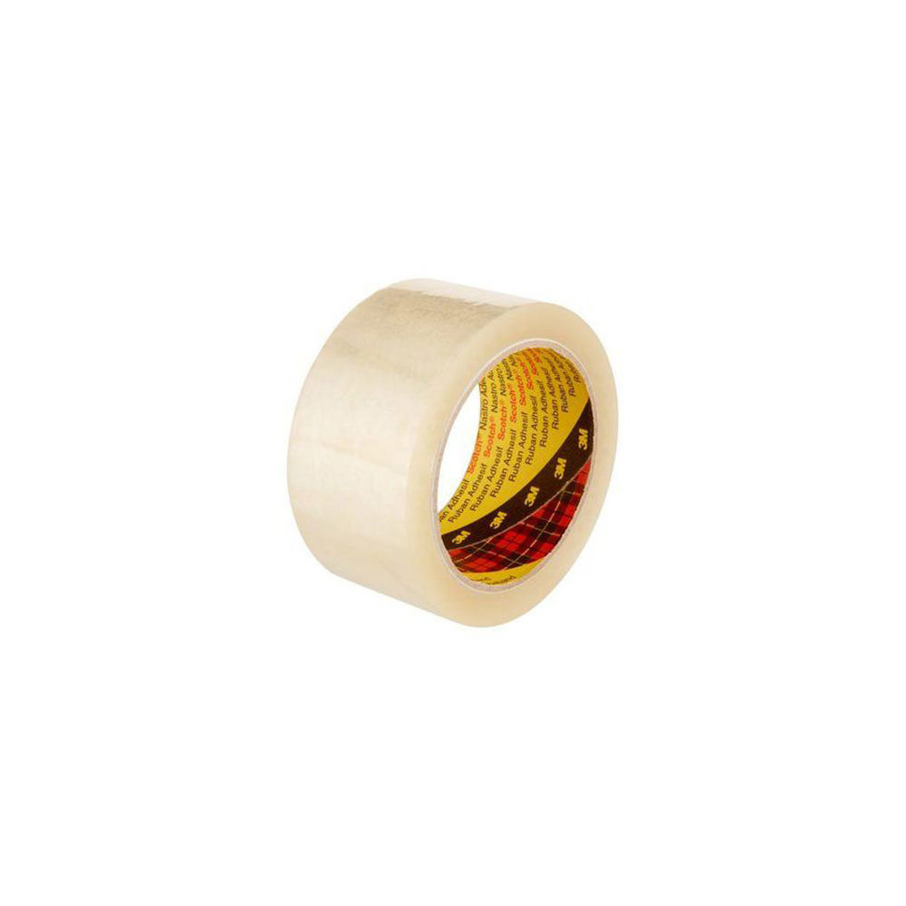 RUBAN ADHESIF SCOTCH 309 - 50 MM X 66M - POLYPROPYLENE TRANSPARENT - 50 MICRONS - LOT DE 6