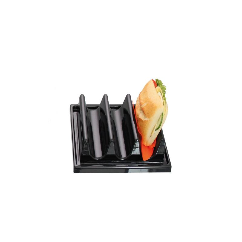 Schneider - Stand d’exposition à snacks, 290 x 195 x 60 mm, plastique noir - noir plastique 227551_0