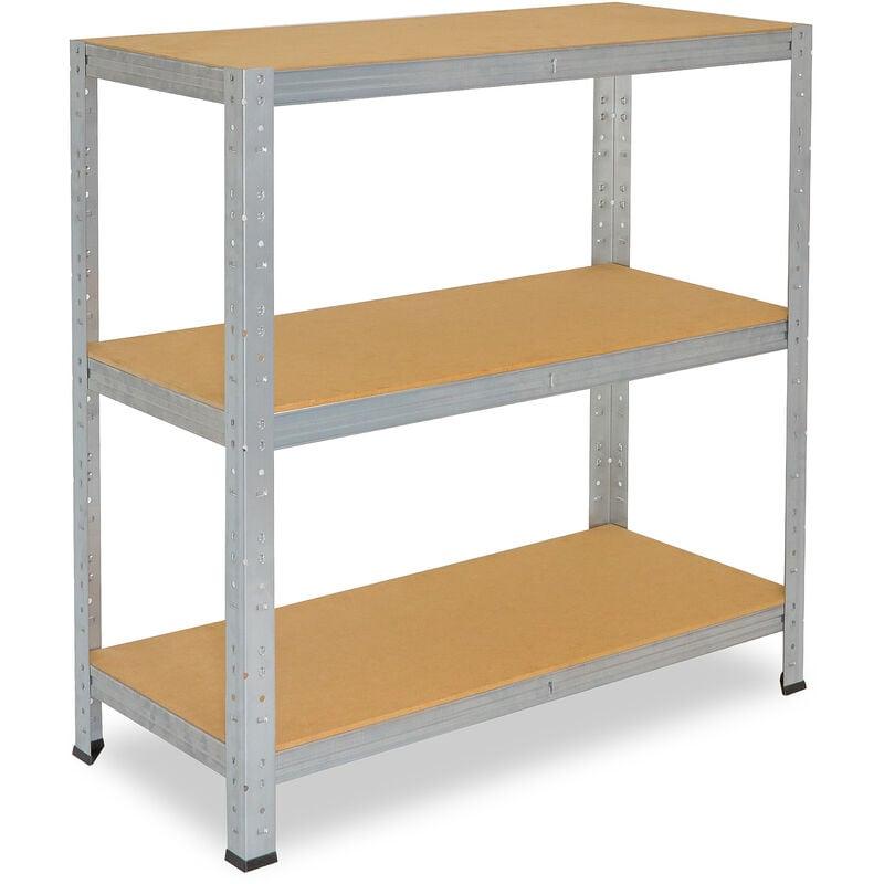 Étagère Métallique 5 Niveaux 175kg - Rayonnage Garage Robuste 180x110x30cm Vert, Montage Sans Vis - 9