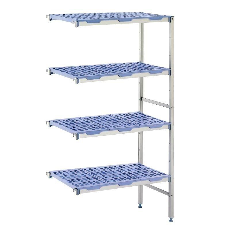 SYSTÈME DE RAYONNAGE MODULAIRE TOURNUS - ECK - 4 NIVEAUX - 64,9 X 50 X 175 CM