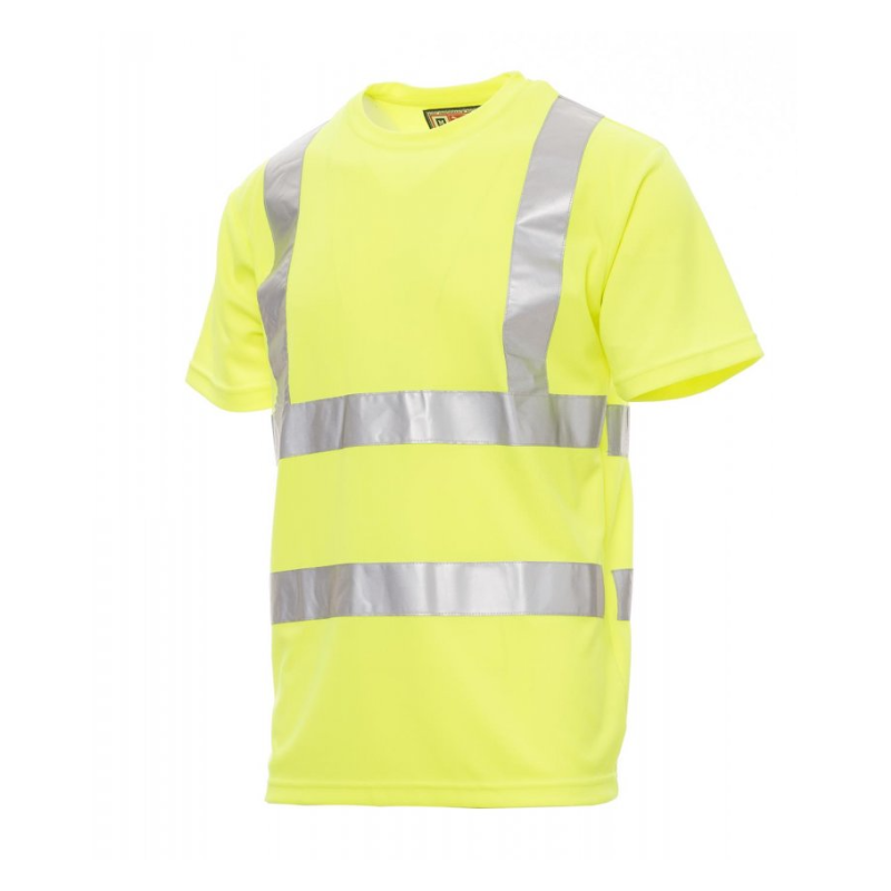 T-shirt homme avec bandes réfléchissantes haute visibilité avenue fluo - tshirtavh000342-0028-01006j_0