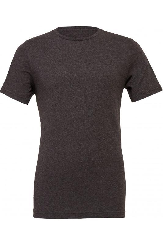 T-shirt homme col rond Heather Dark Grey Heather S 52% Coton | 48% Polyester - S 0884913111356_0
