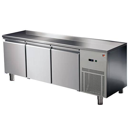 Table réfrigérée 3 portes gn 1/1 -2°/+8°c - 1865x700x850 mm - BNA0212_0
