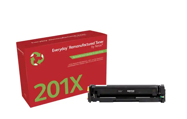 Toner remanufacturé Noir Everyday¢ de Xerox compatible avec HP 201X (CF400X), Grande capacité_0