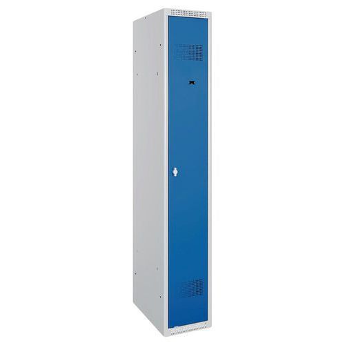 VESTIAIRE IND. PRO. PRIMA MOR. 1 COL. S/SOCLE GRIS/ BLEU - ACIAL