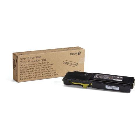 XEROX CARTOUCHE DE TONER JAUNE PHASER™ 6600, WORKCENTRE™ 6605 - TONER AUTHENTIQUE